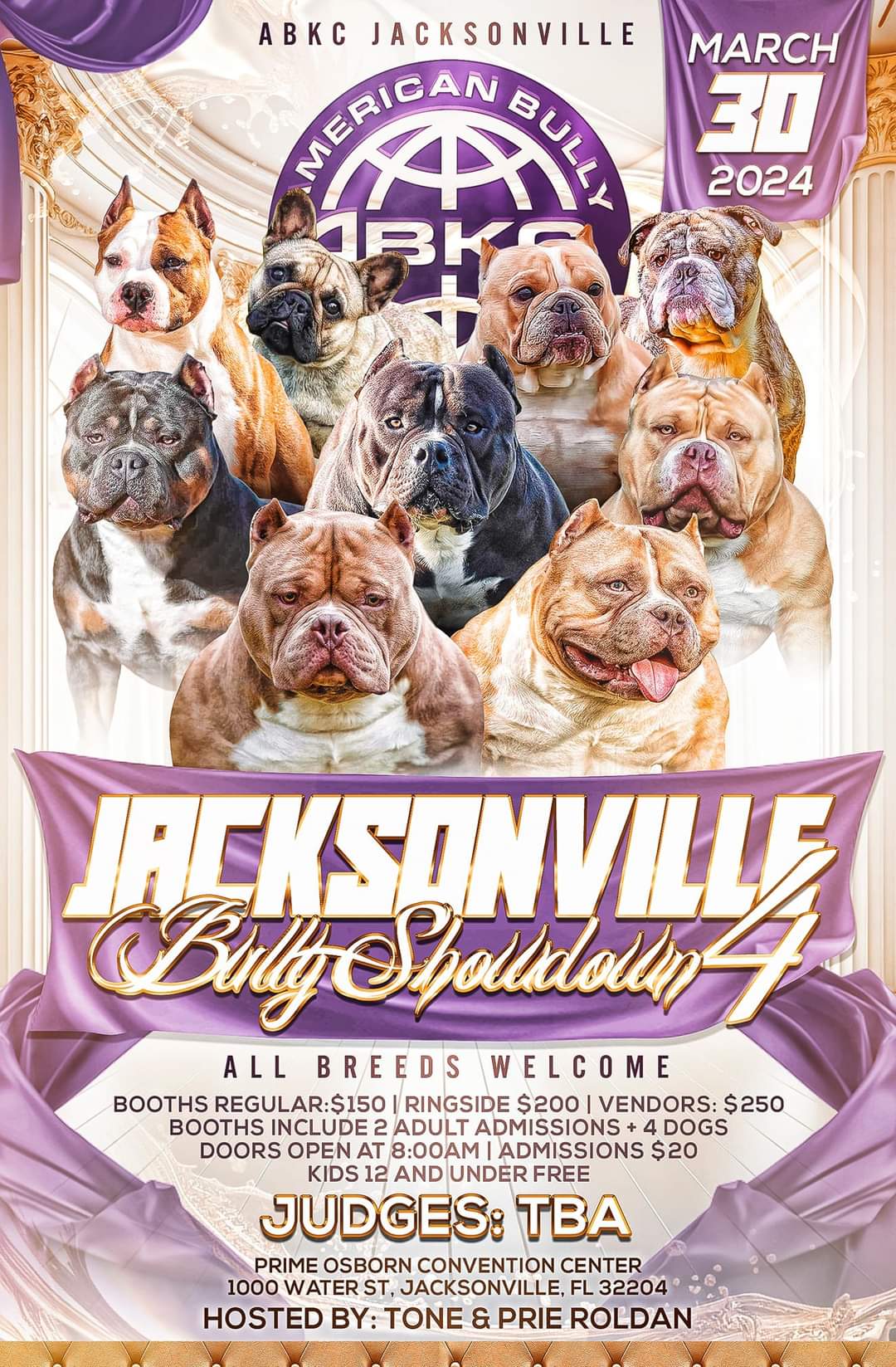 Events from October 14 – August 24, 2024 – THE AMERICAN BULLY KENNEL CLUB