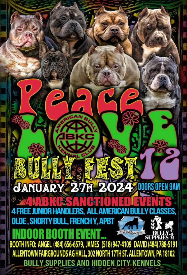 ABKC Nationals 2023, ABKC, UKC, East Coast dog events, Southern dog shows,  American Bully, French Bulldog
